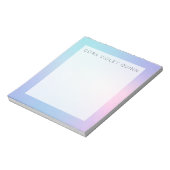 Holographic Ombre Notitieblok (Linkerzijde)