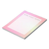 Holographic Ombre Notitieblok (Linkerzijde)