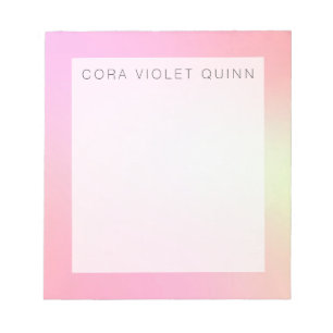 Holographic Ombre Notitieblok