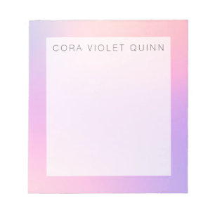 Holographic Ombre Notitieblok