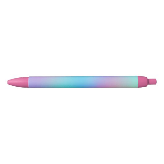 Holographic Pastel Dream Blauwe Inkt Pen (Voorkant)