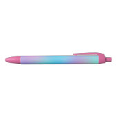 Holographic Pastel Dream Blauwe Inkt Pen (Bovenkant)