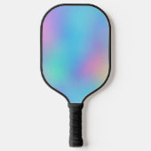 Holographic Pastel Dream Pickleball Paddle (Voorkant)