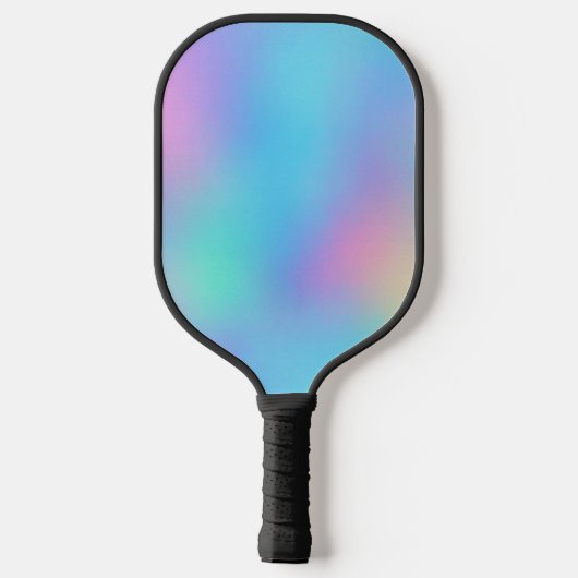 Holographic Pastel Dream Pickleball Paddle (Achterkant)