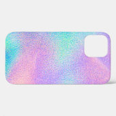 Holographic real texture in blue pink green cocont Case-Mate iPhone case (Achterkant (horizontaal))