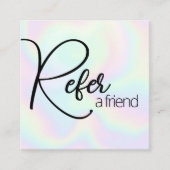 Holographic Refer een Kaart van de Verwijzing van (Voorkant)