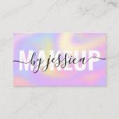 Holographic Signature Script Modern Visitekaartje (Voorkant)
