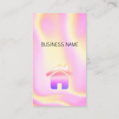 Holographic - Social Media QR Code Visitekaartje (Achterkant)