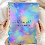 Holographic Sparkle Opal Iridescent Business Planner<br><div class="desc">Voeg een vleugje magie toe aan uw planning met dit holografische sprankelende opaal iriserend ontwerp. Perfect voor zakelijke vrouwen, haarstylisten en make-upartiesten, deze planner combineert moderne elegantie met praktische aspecten. De iriserende sprankel en opaal effect creëer heeft een unieke, opvallende look. Ideaal voor wie houdt van trendy en stijlvolle planners....</div>