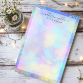 Holographic Sparkle Opal Iridescent Business Post-it® Notes
