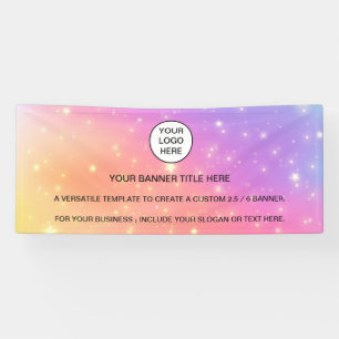 Holographic Sparkle Opal Iridescent Business Spandoek