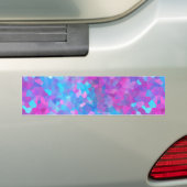 Holographic Sparkles Patroon Bumpersticker (Op auto)