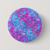Holographic Sparkles Patroon Ronde Button 5,7 Cm (Voorkant)