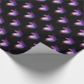Holographic Unicorn Wrapping Paper Cadeaupapier (Hoek)