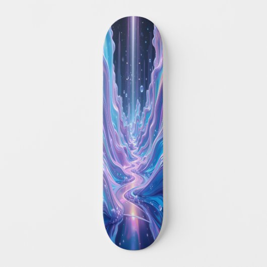 Holographic Waves Edition 1 Persoonlijk Skateboard (Voorkant)
