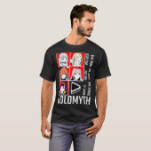 Hololive EN Holomyth Red Panel Classic T-Shirt (Voorkant volledig)