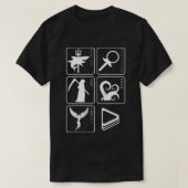Hololive EN Holomyth Symbolen T-shirt (Design voorkant)