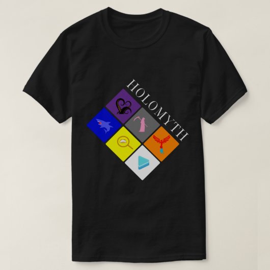 Hololive EN Holomyth T-shirt (Design voorkant)