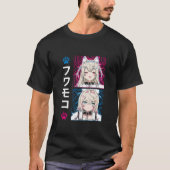 Hololive Engels Advent Fuwamoco T-shirt (Voorkant)