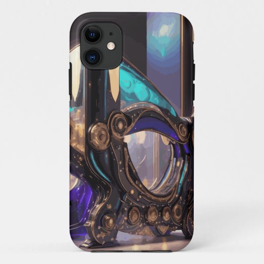 HoloSpectra Futuristische Holografische Illusie Ku Case-Mate iPhone Case (Achterkant)