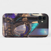 HoloSpectra Futuristische Holografische Illusie Ku Case-Mate iPhone Case (Achterkant (horizontaal))