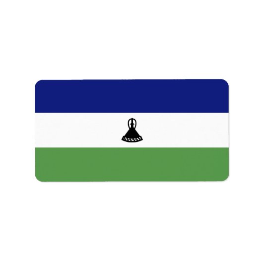Holotho-vlag Etiket (Voorkant)