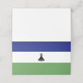 Holotho-vlag Plaatskaartje (Buitenkant ongevouwen)