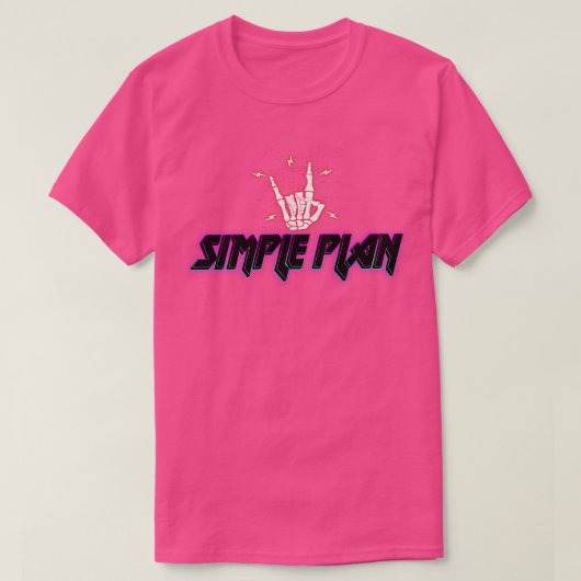 Holotren Eenvoudig Plan T-shirt (Design voorkant)
