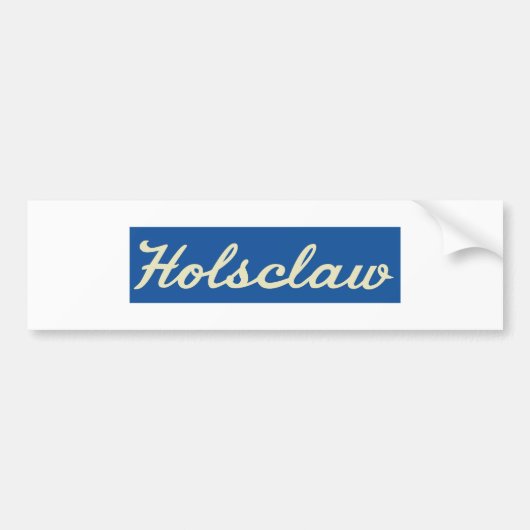 Holsclaw Fender Sticker (Voorkant)