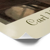 Holsøe Salon interieur with woman CC0572 Perfect Poster (Hoek)