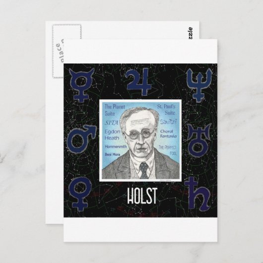Holst Briefkaart (Voorkant / Achterkant)