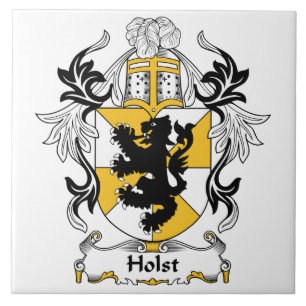 Holst Family Crest Tegeltje