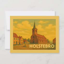 Holstebro Denemarken Giacometti Briefkaart