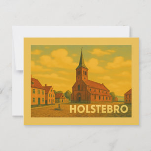 Holstebro Denemarken Giacometti Briefkaart