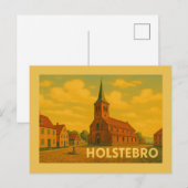 Holstebro Denemarken Giacometti Briefkaart (Voorkant / Achterkant)