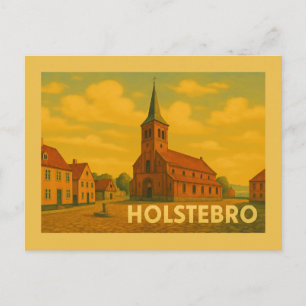 Holstebro Denemarken Giacometti Briefkaart