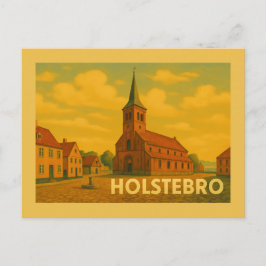 Holstebro Denmark Giacometti Briefkaart