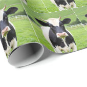 Holstein Bull in Groene Weiland Cadeaupapier (Rol Hoek)
