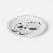 Holstein Calf Papieren Bordje (Gekanteld)