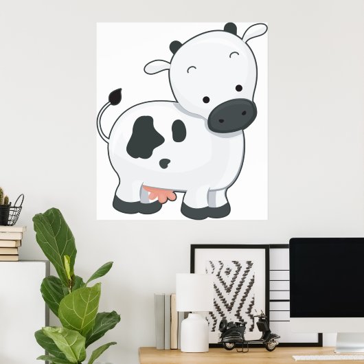 Holstein Calf Poster (Thuiskantoor)