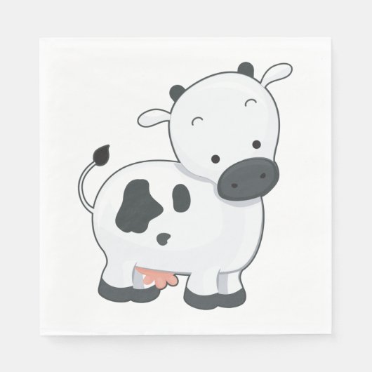 Holstein Calf Servet (Voorkant)