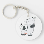 Holstein Calf Sleutelhanger (Voorkant)