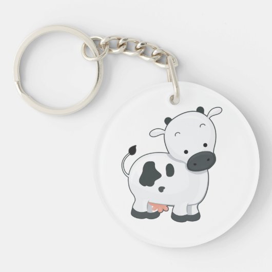 Holstein Calf Sleutelhanger (Voorkant)