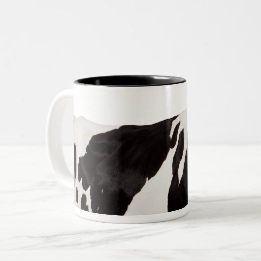 Holstein Cow | Bos taurus Tweekleurige Koffiemok (Voorkant links)
