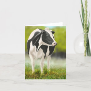 Holstein Cow Card Kaart