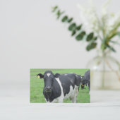 Holstein Cow Cattle Bull Steer Heifer Boerderij Ra Visitekaartje (Staand voorkant)