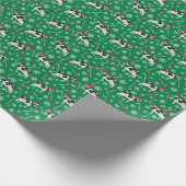 Holstein Cow Cattle kerst Cadeaupapier (Hoek)