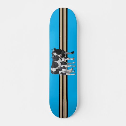 Holstein Cow & Cute Calf Persoonlijk Skateboard (Voorkant)