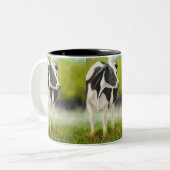 Holstein Cow Mok (Voorkant links)