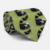 HOLSTEIN COWS: PASTEL ART STROPDAS (Opgerold)